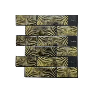 Green Peel and Stick Wall Tile | Kitchen Backsplash Tiles | Self Adhesive Tiles For Home Decor