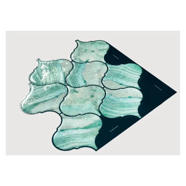 Moroccan Arabesque Peel and Stick Wall Tiles