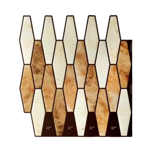 Long Hexagon Peel and Stick Tiles