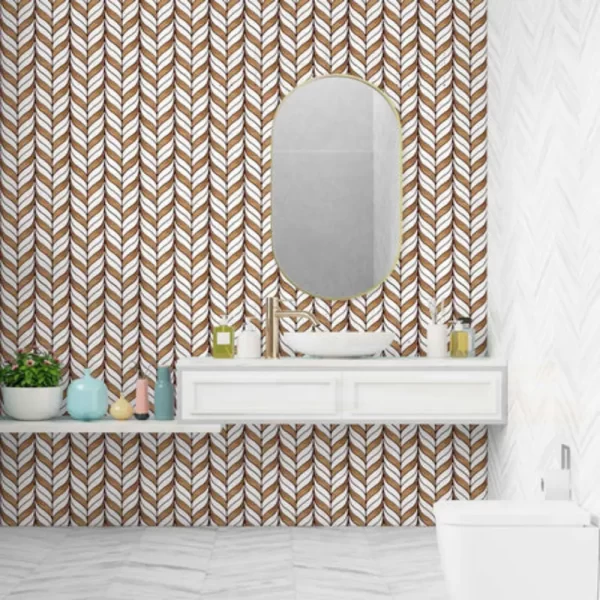 Leaves Peel and Stick Tiles