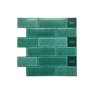 Fluted Peel and Stick Backsplash Self Adhesive 3D Wall Tiles for Home Décor | Kitchen Backsplash Tile