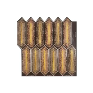 Yellow Hexagon Peel And Stick Wall Tile | Kitchen Backsplash Tiles