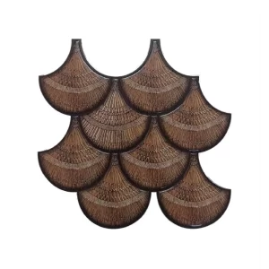 Brown Fishscale Peel and Stick Wall Tile | Kitchen Backsplash Tiles | Self Adhesive Tiles For Home Decor