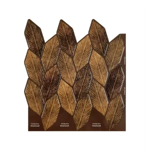 Leaf Peel And Stick Wall Tile | Kitchen Backsplash Tiles | Self Adhesive Tiles For Home Décor