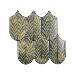 3D Peel and Stick Olive Green Tiles | self Adhesive Peel & Stick Backsplash tiles