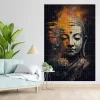 Buddha Mural Peel and Stick Wall Tiles