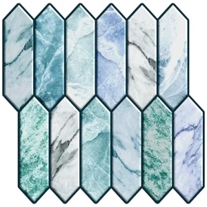 Modern Hexagon Peel and Stick Tiles