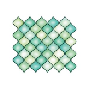 3D Peel and Stick Backsplash self Adhesive Arabesque Tiles in Moroccan for Home Décor | Kitchen