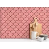 Pink Peel and Stick Wall Tiles for Kitchen Backsplash