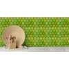 Green Peel and Stick Backsplash Tiles