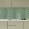 Colorful Fishscale Stick On Tiles for Kitchen