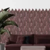 Rose Gold Peel And Stick Wall Tile for living room decor