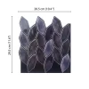 Purple Peel and Stick Wall Tile Sheet Size Guide