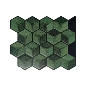 Sage Green peel and Stick Wall Tile | Hexagon Kitchen Backsplash Tiles | self Adhesive Tiles for Home Décor