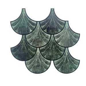 Vintage Fern Sage Green Peel and Stick Wall Tile | Kitchen Backsplash Tiles | Self Adhesive Tiles For Home