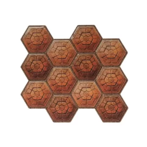 Orange Peel and Stick Backsplash Tiles | Kitchen Backsplash Tiles | Self Adhesive Tiles