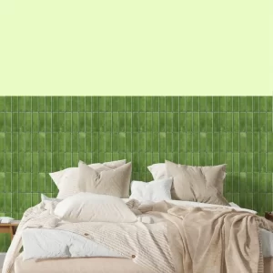 Green 3D Peel and Stick Backsplash Tiles
