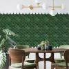 Forest Green 3D Peel And Stick Wall Tiles