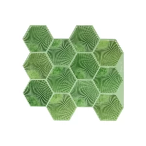 Peel and Stick Backsplash Self Adhesive Chevron Tile