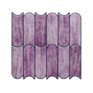 3D African Violet Peel & Stick Tile