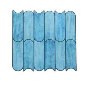 Sky Blue Peel & Stick Tiles | Easy DIY Adhesive Backsplash for Kitchen Walls