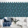 Emerald Blue Peel and Stick Wall Tiles