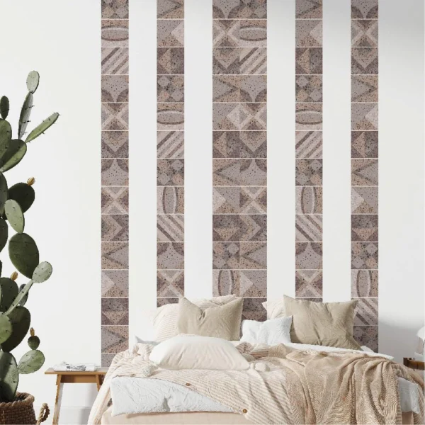 Waterproof Vinyl Tile Sticker For Kitchen And Bathroom Walls