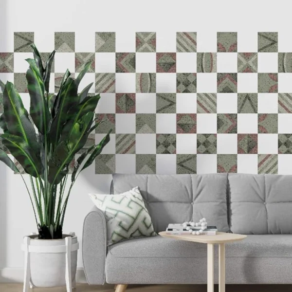 Mosaic Tile Sheets Self Adhesive For Kitchen And Wall Decor