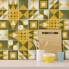 Classic Kitchen Tile Sticker For Stylish And Easy Wall Decor