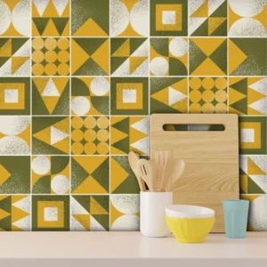 Classic Kitchen Tile Sticker For Stylish And Easy Wall Decor