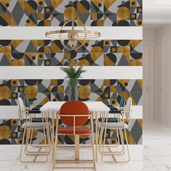 Adhesive Tiles For Wall With Modern Stylish Interior Finish