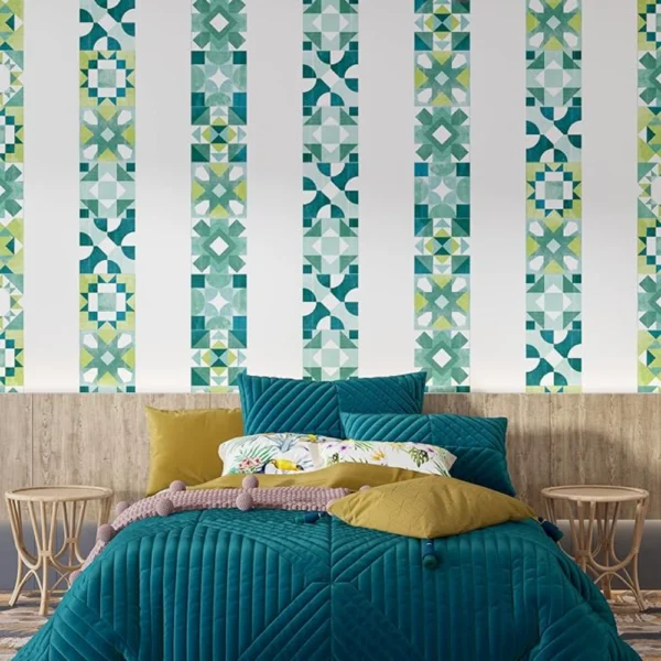 Adhesive Tiles For Kitchen Wall With Modern Stylish Interior