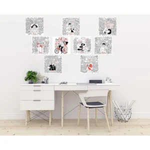 Wall Tile Stickers - 048