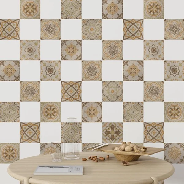 Stick-On Backsplash Tiles For Kitchen Walls Decor Home Use Easy