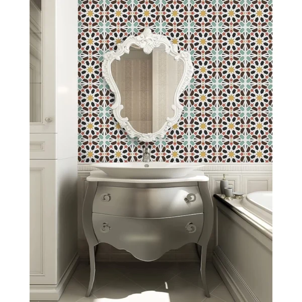 Bathroom Tile Stickers: Decorative Peel And Stick Wall Tiles
