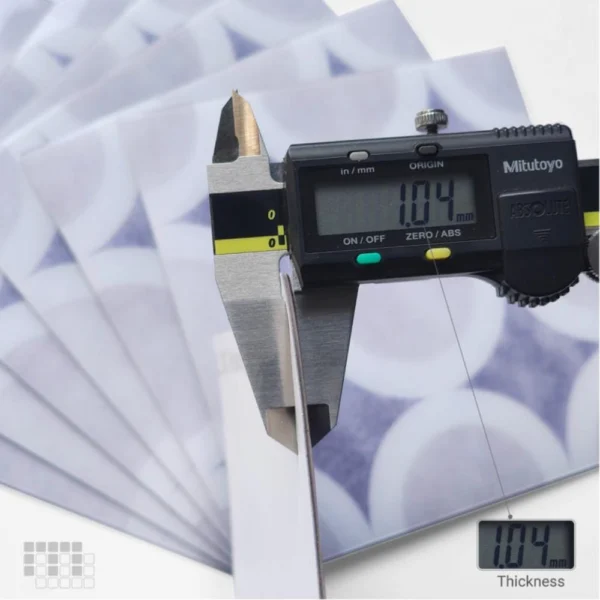 Vintage Mosaic Tile Decal For Classic Interior Design