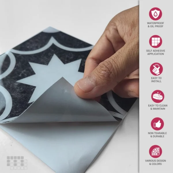 Stick On Backsplash For Modern Stylish Kitchen Design