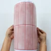 Pastel Pink Kitchen Decor 3D Peel And Stick Tile Sheet