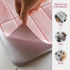 Pastel Pink Kitchen Decor 3D Adhesive Backsplash