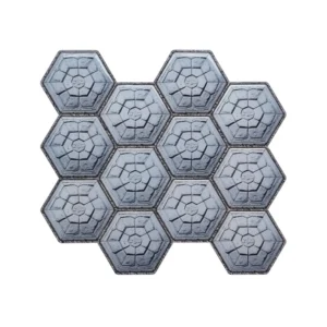 3D Off White Hexagon Peel & Stick Tiles|Easy DIY Adhesive Backsplash for Kitchen Walls