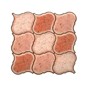 3D Orange Scallop Peel & Stick Tiles|Easy DIY Adhesive Backsplash for Kitchen Walls