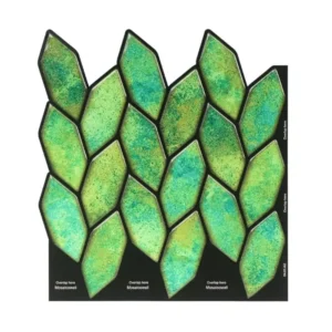 3D Peel and Stick Kitchen Backsplash Tiles