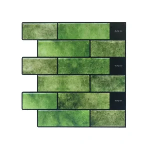 Sage Green 3D Peel and Stick Wall Tiles
