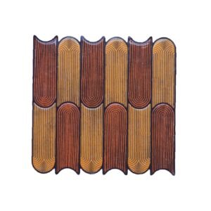 3D Amber Gold Peel & Stick Tiles